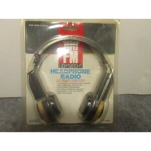 Vintage 90 S Dsi AM/FM Lightweight Headphone Radio